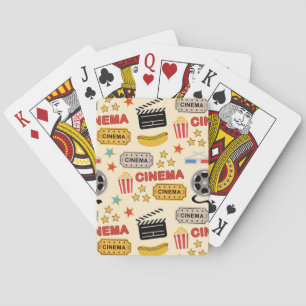 Movie Theater leuk patroon Pokerkaarten