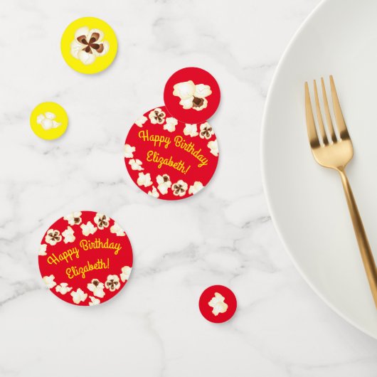 Movie Theater Popcorn Confetti (Groep)