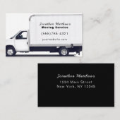 Moving Company Service Visitekaartje (Voorkant / Achterkant)