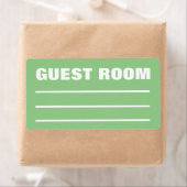 Moving Packing Organizing Labels - Guest Bedroom (Insitu)