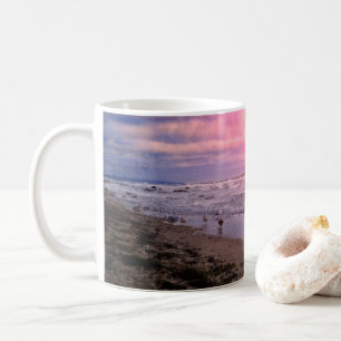 Möwen am Meer beim Sonnenuntergang Koffiemok