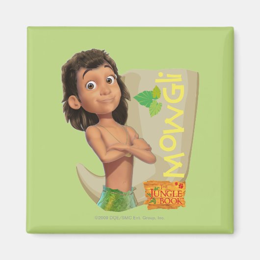 Mowgli 1 magneet (Voorkant)
