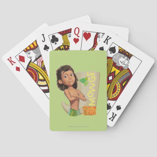 Mowgli 1 pokerkaarten (Achterkant)
