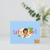 Mowgli 2 briefkaart (Staand voorkant)