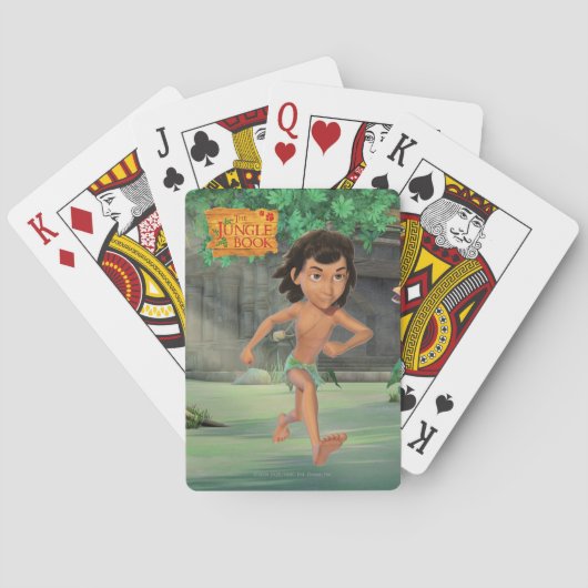 Mowgli 3 pokerkaarten (Achterkant)