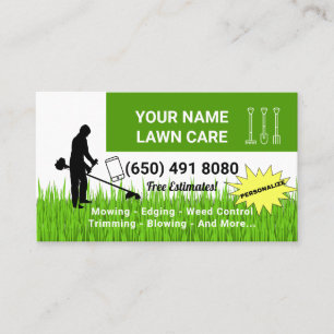 Mowing Service Visitekaartje Gardening