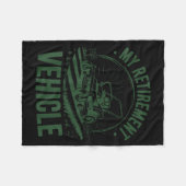 Mowing Zero-turn Lawn Mower Dad My Retirement Vehi Fleece Deken (Voorkant (Horizontaal))