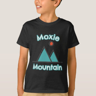 Moxie Mountain Maine Bergen Klimmen Wandelen Cam T-shirt