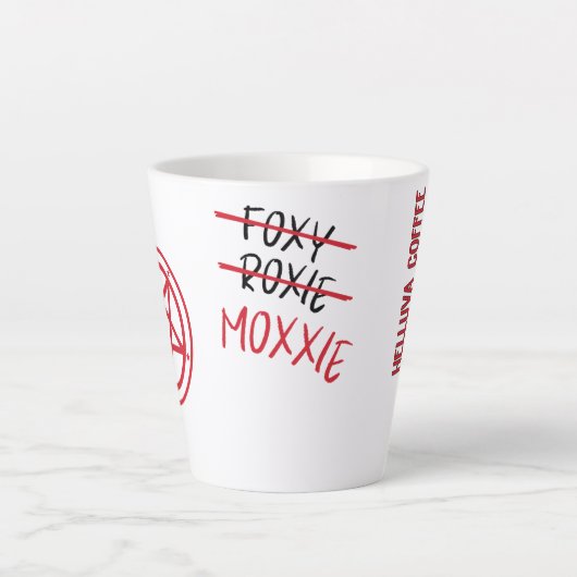 Mox's Misto - Latte Mok (Voorkant)