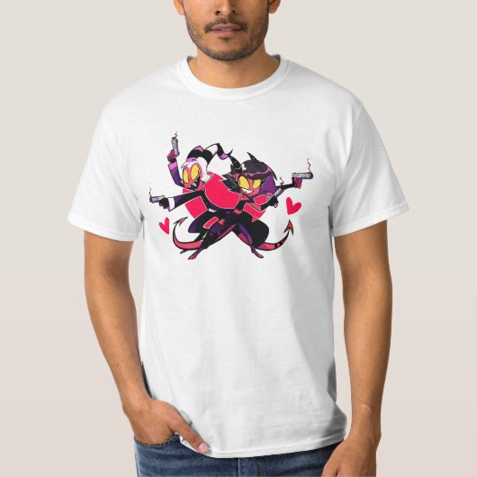 Moxxie en Millie retro T-shirt (Voorkant)