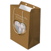 Moyen 8e anniversaire mariage de bronze sac cadeau cadea (Dos Angle)