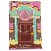 Moyen Accueil Sweet Home sac cadeau (Devant)