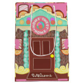 Moyen Accueil Sweet Home sac cadeau (Dos)