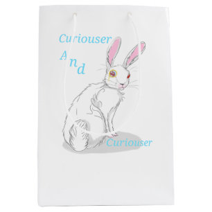 Moyen Alice au pays des merveilles sac cadeau à thème