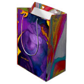 Moyen Alignez-vous sac de cadeau (Dos Angle)