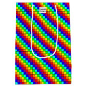 Moyen Arc-en-ciel - Sac cadeau (Dos)