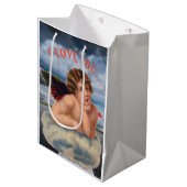 Moyen ART ORIGINAL Sac cadeau à chaleur WINGINAL (Devant Angle)