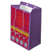 Moyen BOHO1 Mandala - Sac cadeau (Dos Angle)