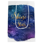 Moyen Brille Comme L'Étoile Que Vous Êtes Sac Cadeau (Dos)