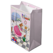 Moyen Bunnies biscuits à soupe cadeau sac (Devant Angle)