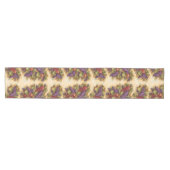 Moyen Chemin de table à l'aquarelle de raisins toscans d (Horizontal)