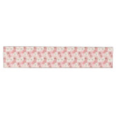 Moyen Chemin de table de mariage moderne rose poussiéreu (Horizontal)