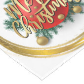 Moyen Chemin de table de Noël doré (Coin)
