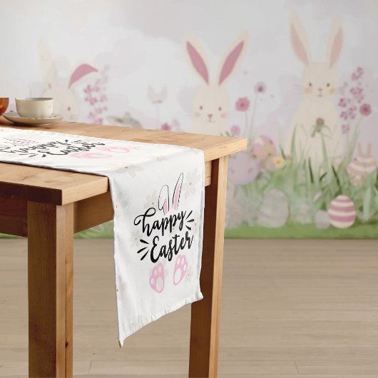 Moyen Chemin de table de Pâques joyeux
