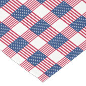 Moyen Chemin de table - Drapeau du 4 juillet - Chemin de (Coin)