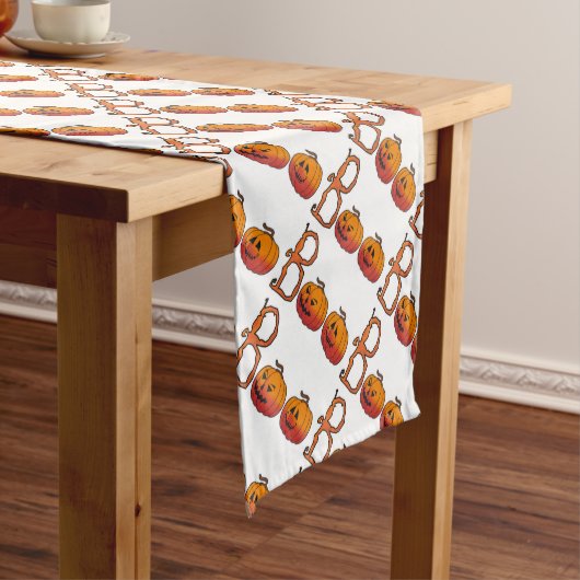Moyen Chemin de table Halloween 14" X 72"/Boo (In Situ)