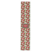 Moyen Chemin de table personnalisé Fleurs de fête classi (Devant)
