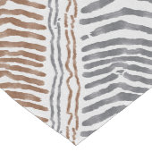Moyen Chemin de table rayé tribal boho (Coin)