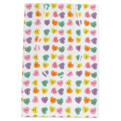 Moyen Conversation Coeurs bonbons Sac cadeau (Dos)