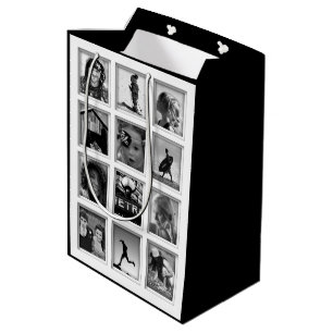 Moyen Créer-Votre-Propre sac de cadeau de collage de