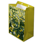 Moyen Daffodiles Fleurs de printemps Sac cadeau de terra (Dos Angle)