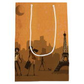 Moyen départ pour acheter à Paris sac cadeau (Dos)