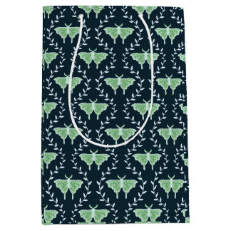 Moyen Dreamy Moths & Vines - Sac cadeau Whimsical Medium