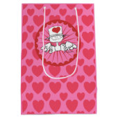 Moyen "Fée du coeur"© Sac cadeau de fête (Dos)