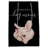 Moyen Félicitations Chien Maman Sac cadeau (Dos)