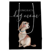 Moyen Félicitations Chien Maman Sac cadeau (Dos)