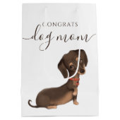 Moyen Félicitations Chien Maman Sac cadeau (Dos)