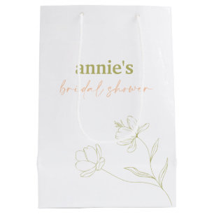 Moyen Fête des mariées rétro Cadeau Favor Sac à bagages 