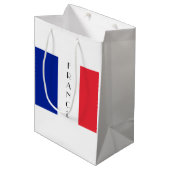 Moyen France, Sac Cadeau Drapeau Français (Devant Angle)