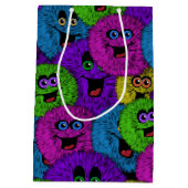 Moyen Fuzzles conviviaux Créatures mignonnes Sac cadeau (Dos)
