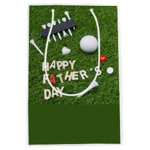 Moyen Golf Bonne Fête des pères pour sac cadeau Golf