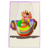 Moyen Happy Clown cadeau sac (Dos)