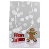 Moyen Joyeux Noël Gingerbread Homme Medium Cadeau Sac (Dos)