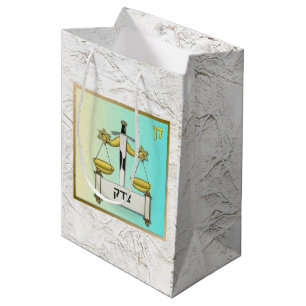 Moyen Judaïque 12 Tribus D'Israël Art Dan Sac Cadeau