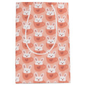 Moyen Lapin dans un sac cadeau de Mug (Devant)