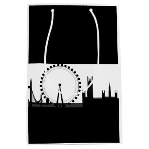 Moyen London Eye City Ferris Wheel England Cadeau Sac